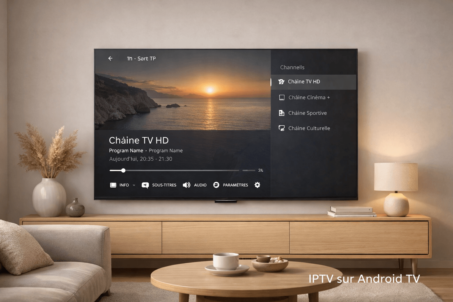 IPTV sur Android TV : guide complet pour une expérience multimédia simple, fluide et confortable
