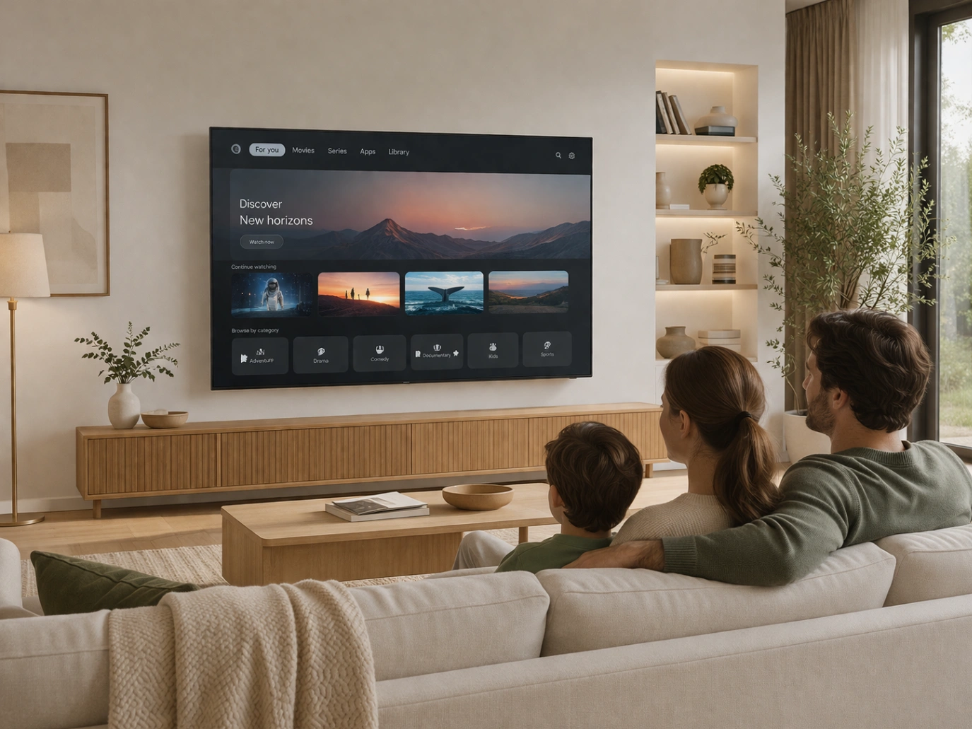 Android TV pour famille : le guide complet pour une expérience simple, confortable et bien organisée à la maison